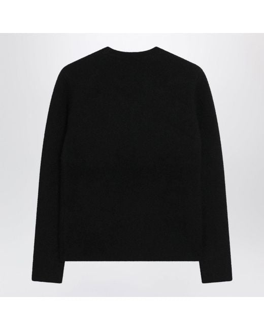 Totême Black Crewneck Sweater
