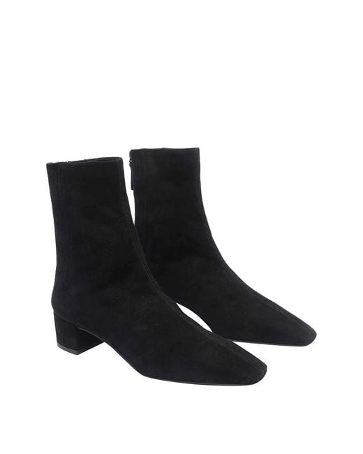 Aquazzura Black Saint Honore Booties