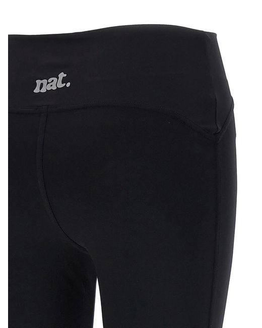 NOT AFTER TEN Blue Tulle Insert Leggings