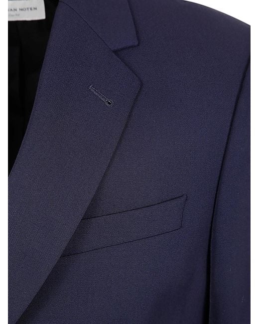 Dries Van Noten Blue Blaine Mw Jacket for men