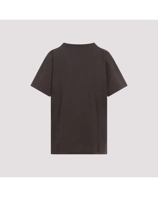 Maison Margiela Black Numerical Cotton T-Shirt