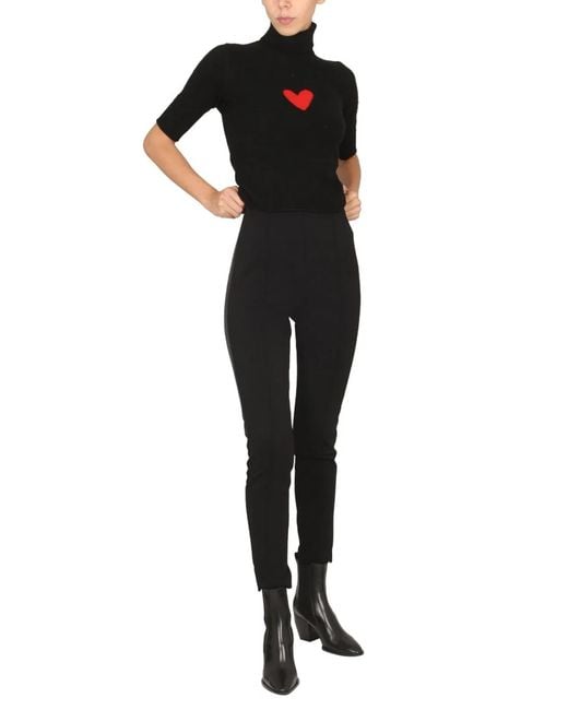 Max Mara Black Nylon Pants