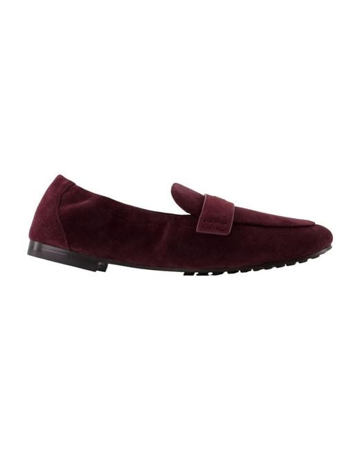 Tory Burch Purple Ballet Loafers