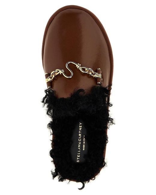 Stella McCartney Brown 'Backless Ryder' Sabots