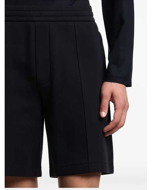 Emporio Armani Black Cotton Shorts for men
