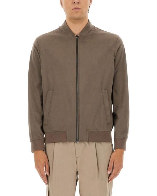 Herno Brown Resort" Bomber Jacket for men