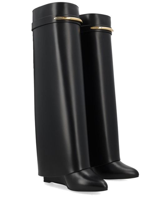Givenchy Black Stivale "Shark Pinch"
