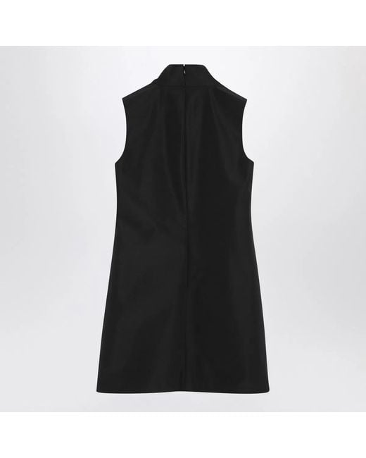 Givenchy Black Mini Dress With Bow