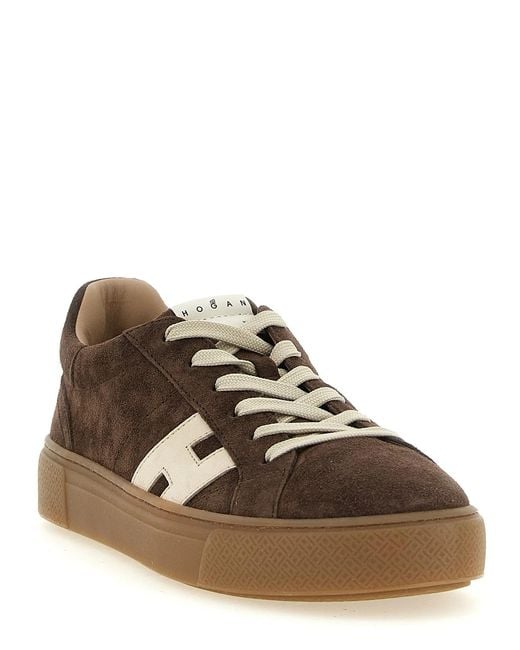 Hogan Brown Crosswind' Sneakers for men