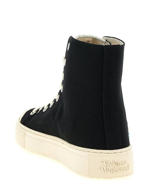 Vivienne Westwood Black 'Plimsoll' Sneakers