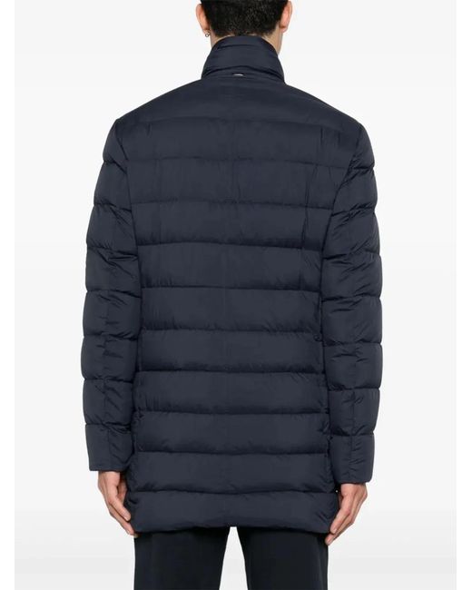 Herno Blue Padded Coat for men