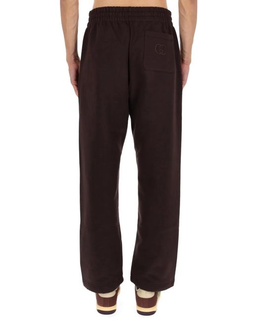 Gucci Black Jogging Pants for men