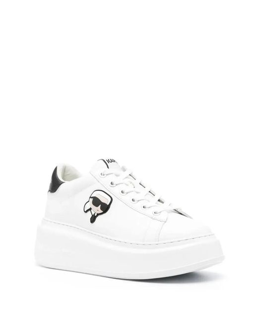 Karl Lagerfeld White Ikokic Nft Kapri Sneakers