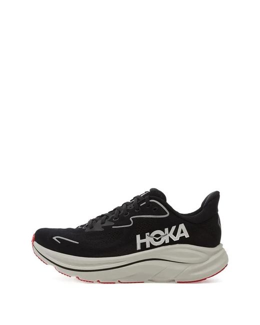 Hoka One One Black Clifton Sneakers for men