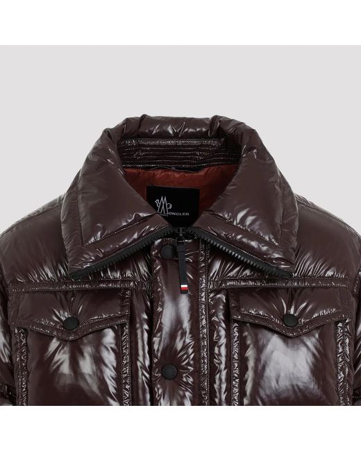 Moncler Black Tecka Short Down Jacket for men