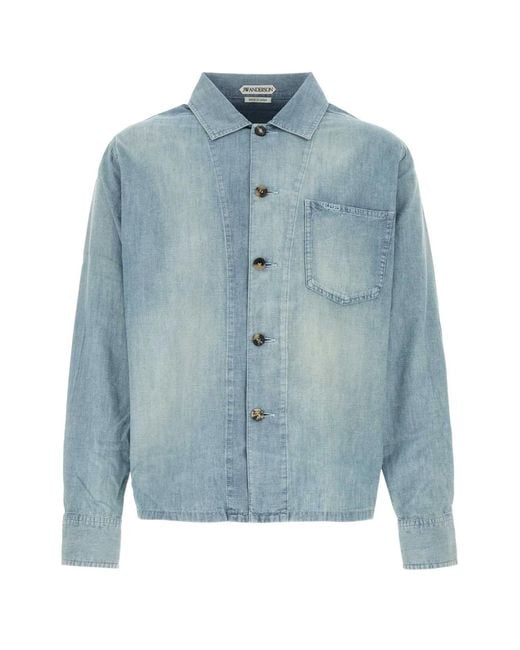 J.W. Anderson Blue Camicia for men