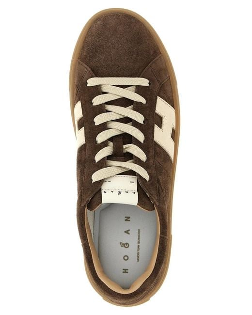 Hogan Brown Crosswind' Sneakers for men