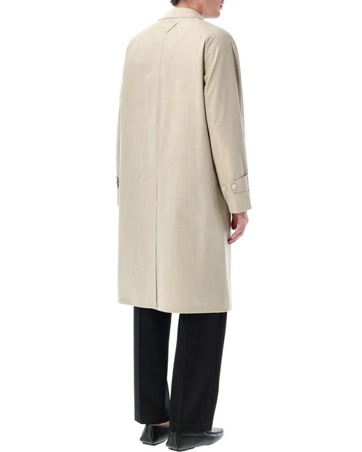 Prada Natural Cotton Classic Coat for men