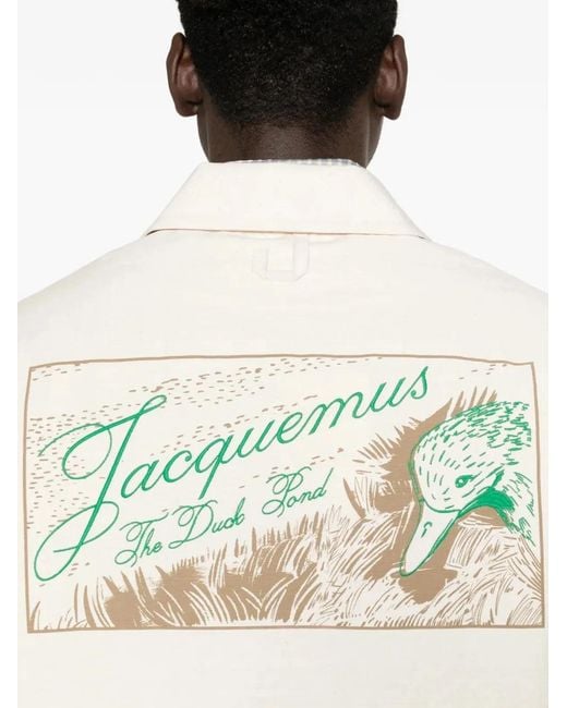 Jacquemus White Le Chemise Mecano for men