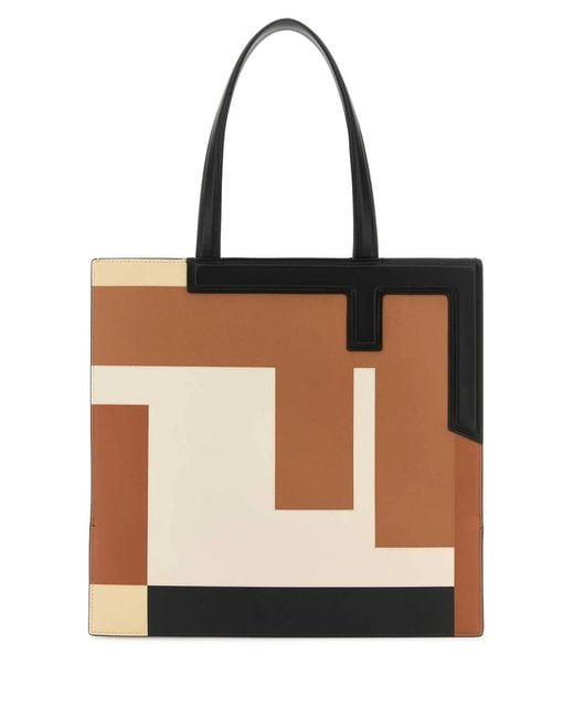 Fendi Black Origami Show Flat Multi