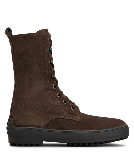 Tod's Brown Winter Gommino 84L