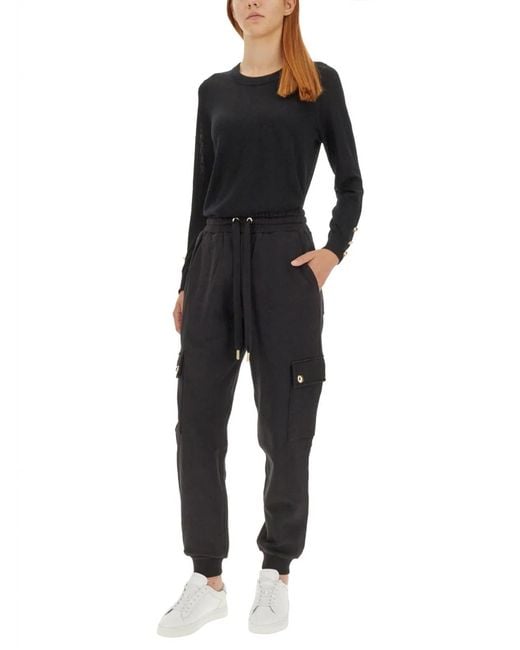 MICHAEL Michael Kors Black Michael By Michael Kors Wool Jersey