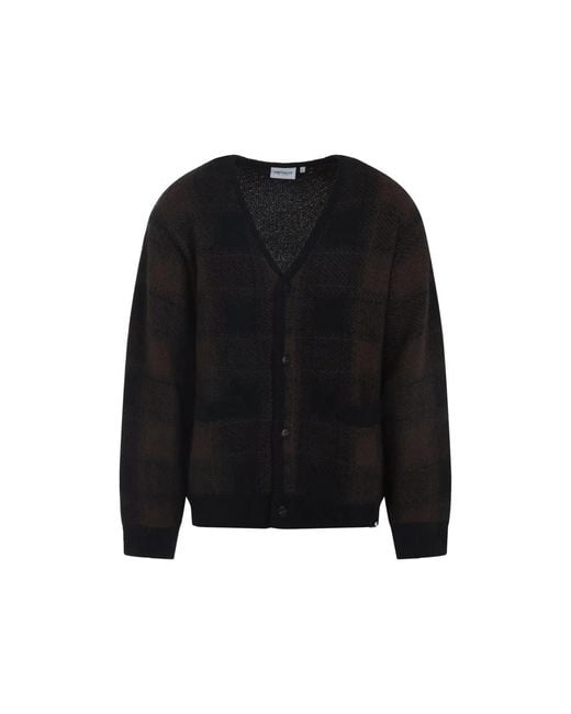 Carhartt Black Everson Alpaca Cardigan for men