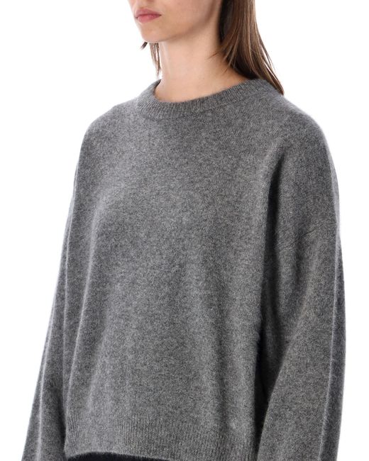 Loulou de Saison Gray Tristan Crewneck