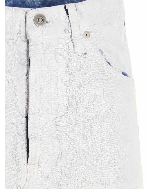 Maison Margiela White 'Bianchetto' Skirt