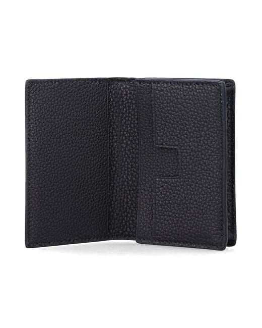 Tom Ford Blue T Line Business Card Holder And for men