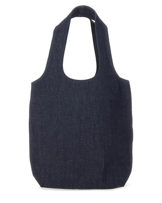 A.P.C. Blue Tote Ninon Small