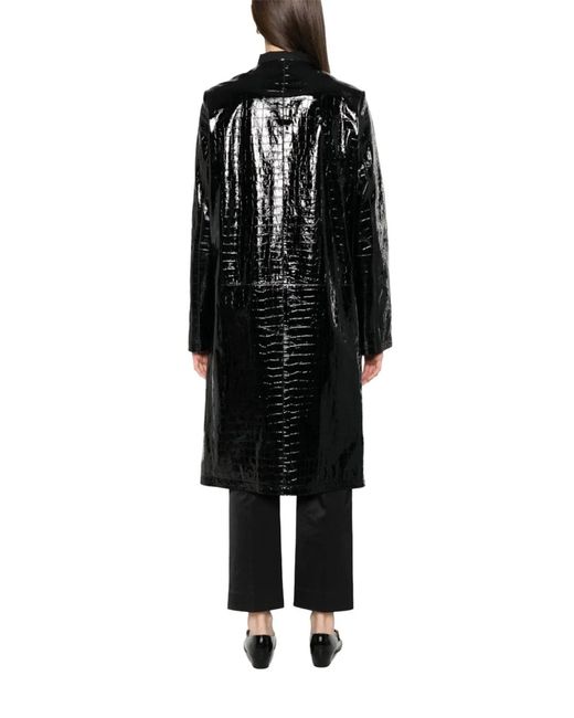 Totême  Black Leather Jacket
