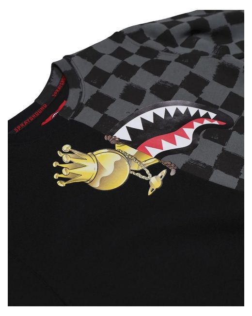 Sprayground Black Jersey "Astromane"