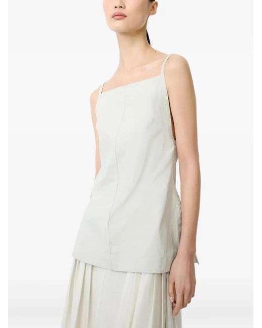 Studio Nicholson White "Apron" Top