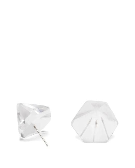Monies White Earring