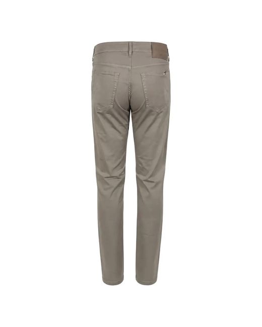 Jacob Cohen Gray Elephant Cotton Jeans for men