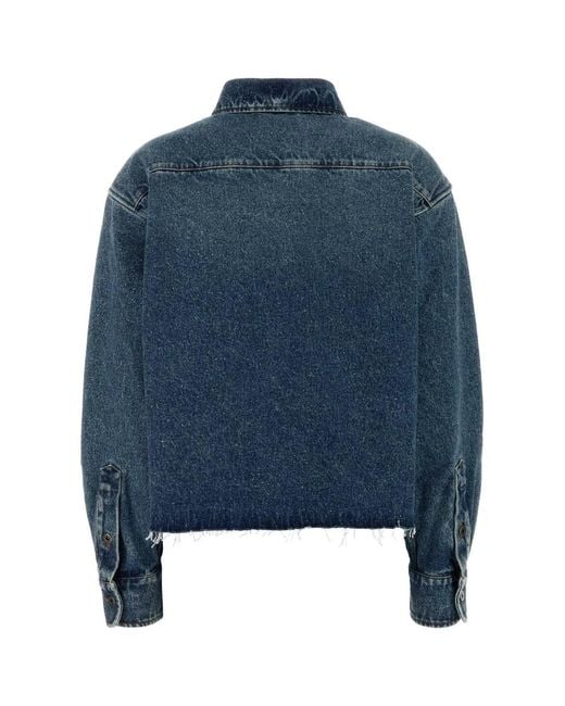 Miu Miu Blue Camicie