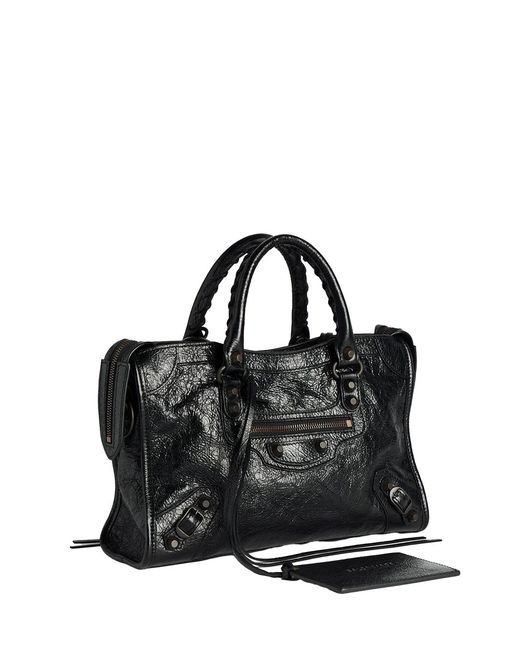 Balenciaga Black Small Le City Tote Bag