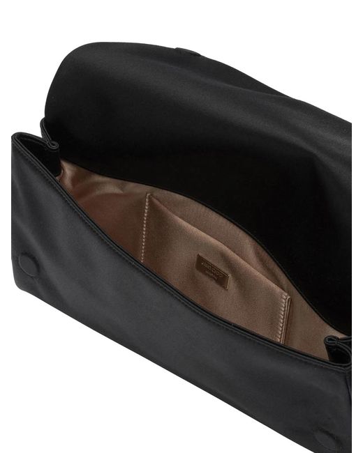 Jimmy Choo Black "Xandra" Clutch Bag