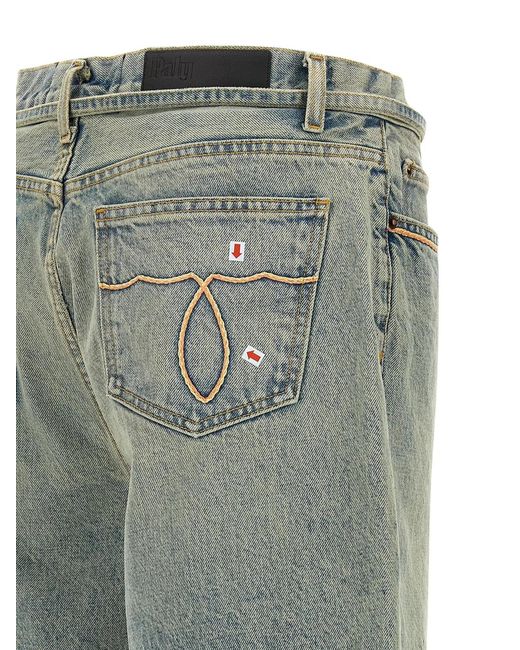 PALY Gray 'Good Good Times' Bermuda Shorts for men