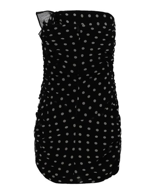 Nina Ricci Black Mini Bustier Dress