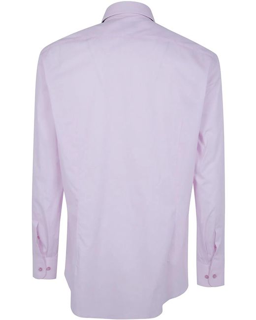 Etro Purple Classic Shirt for men