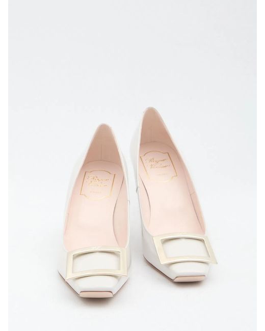 Roger Vivier Natural Belle Vivier Trompette Pumps