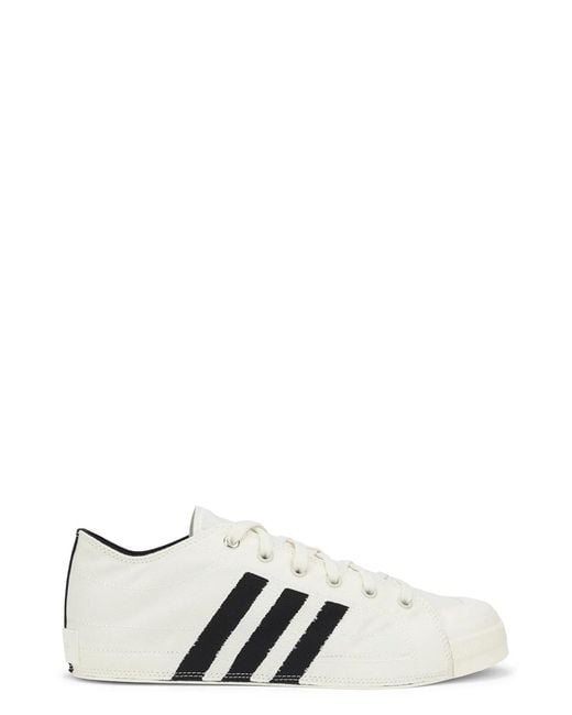 Y-3 Black Nizza Fabric Sneaker for men