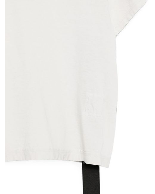 Rick Owens White Cropped Small Level T