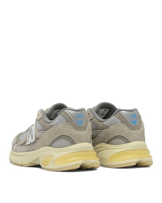 New Balance Gray Rubber Sneakers for men