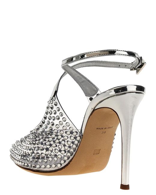 Nicolo' Beretta Metallic 'Beiby' Sandals