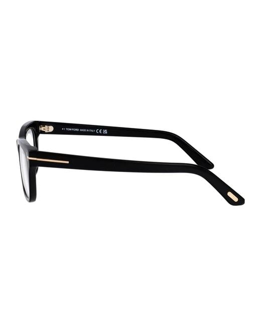 Tom Ford Black Acetate Glasses for men