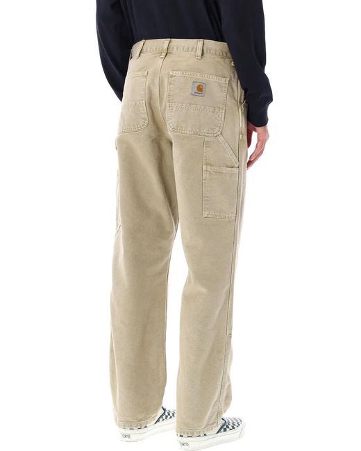 Carhartt Natural Double Knee Organic Canvas Pants for men