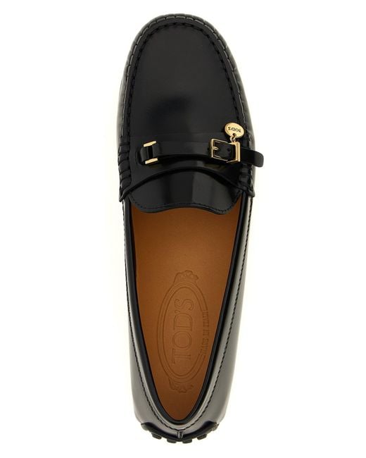 Tod's Black 'City Gommino' Loafers